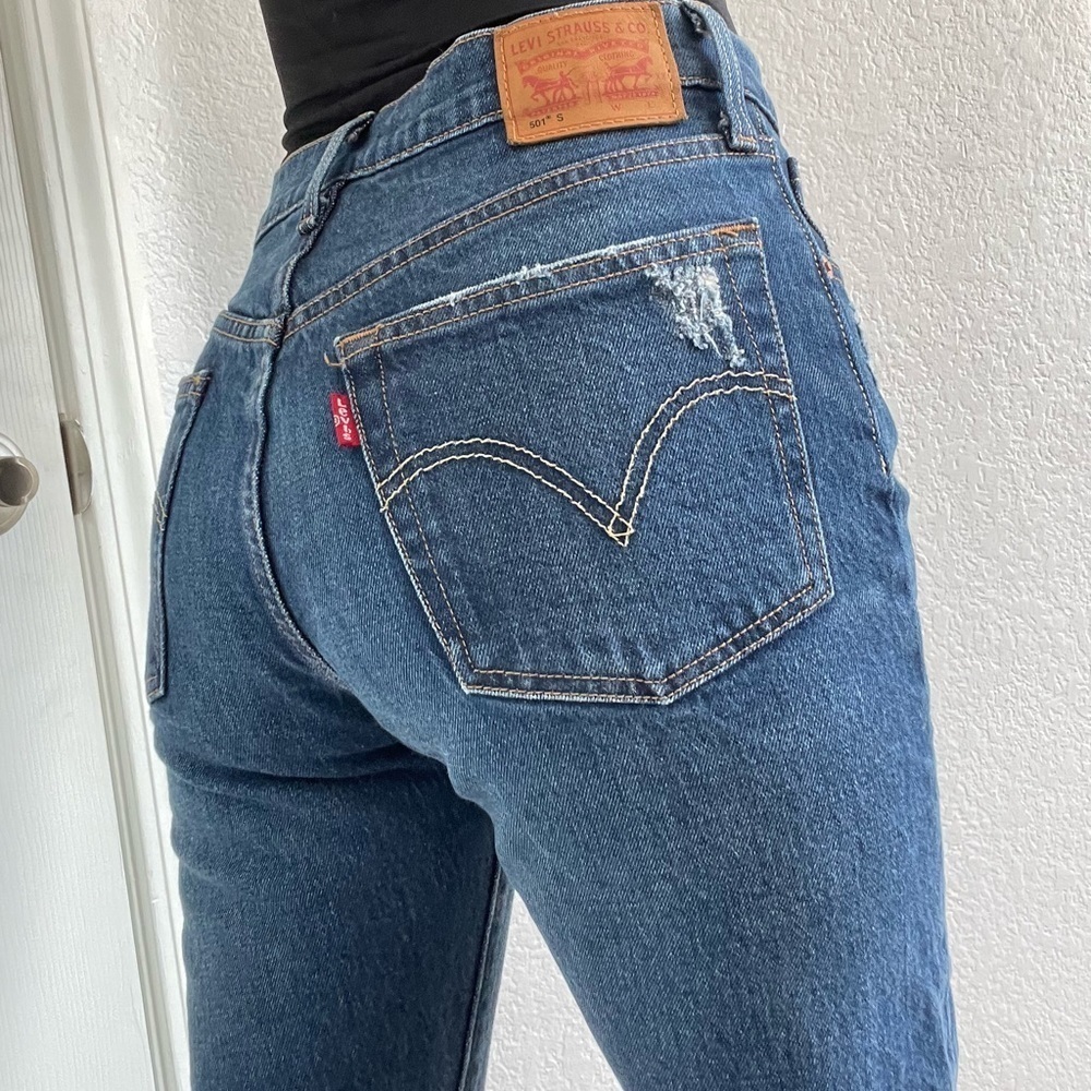 Levi’s high rise Skinny Jeans 501